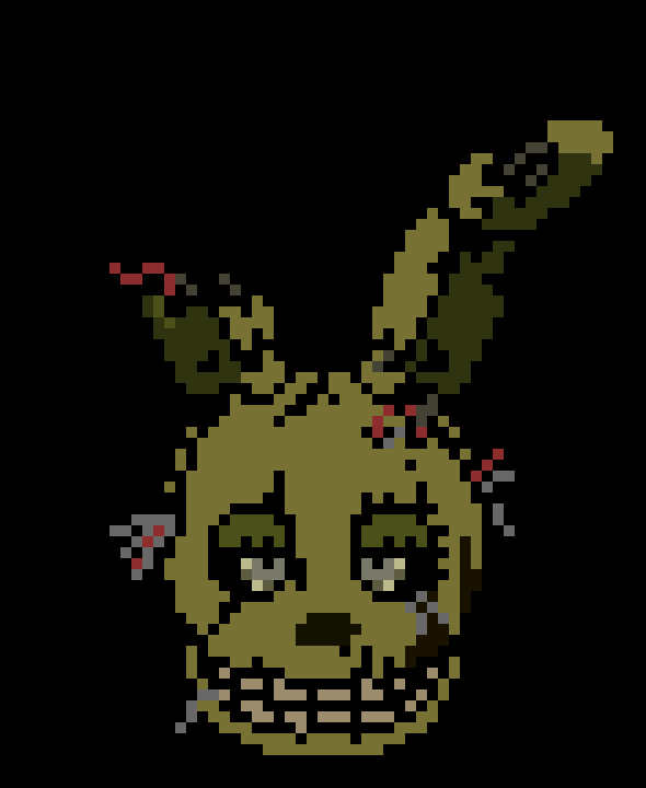 spring trap then rips his legs of and leaves him to burn as he teleports away)