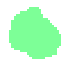 [9ce148] (WHEN the island becomes totally mapped, the map very briefly shows it as entirely light green)