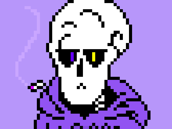 *She'd appear behind zed.* there's geno.