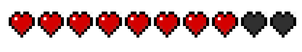 [3c9435] Minecraft health bar -2