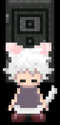 [777455] because she can use the cat effect, which makes her turn into a cat