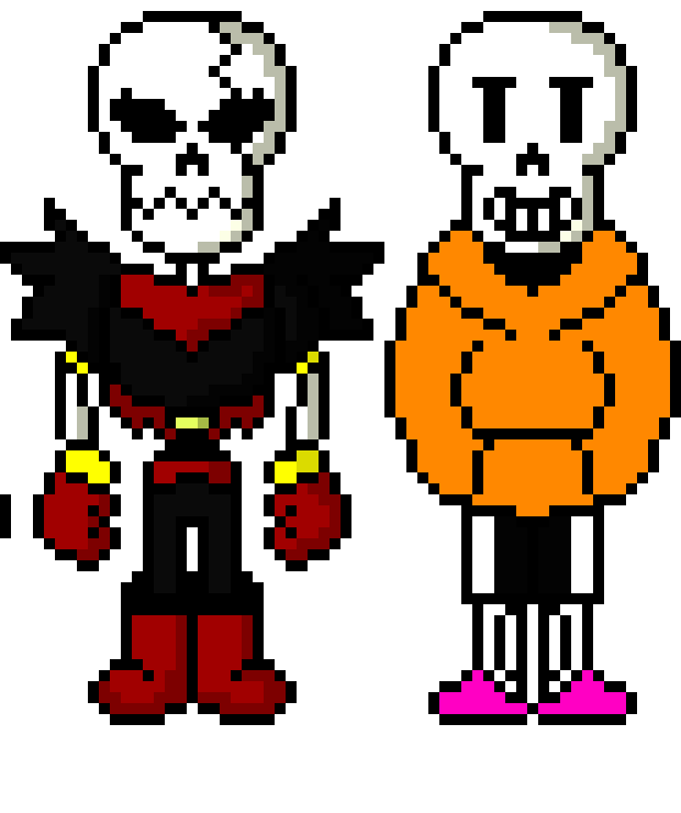 UnderFell & UnderSwap - Papyrus. (KamuiSenketsu)
