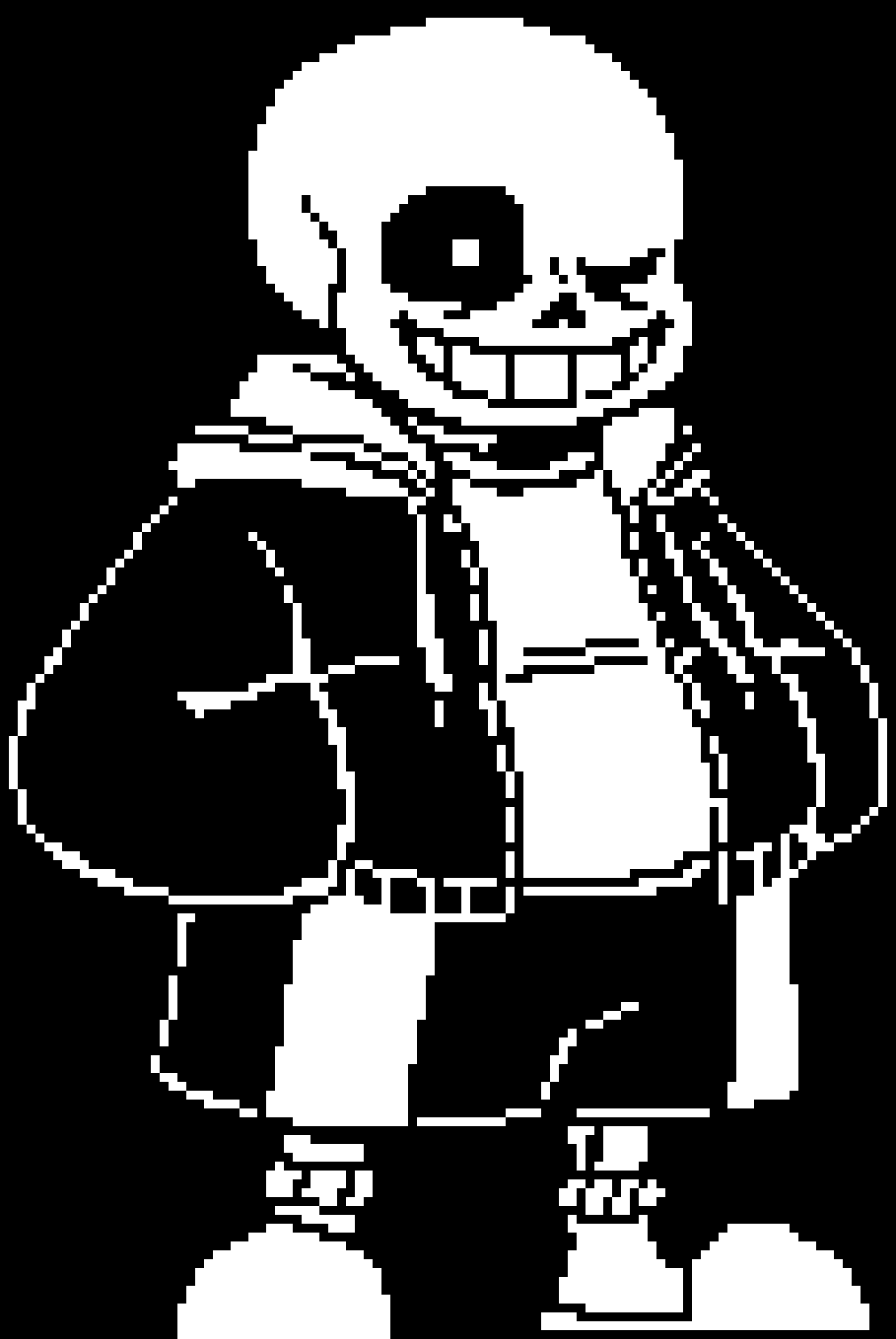 [032de6] * much appreciated, buster. and yeah, yeah. i know. "another sans", you can just call me lazybones, eh? or lazy.