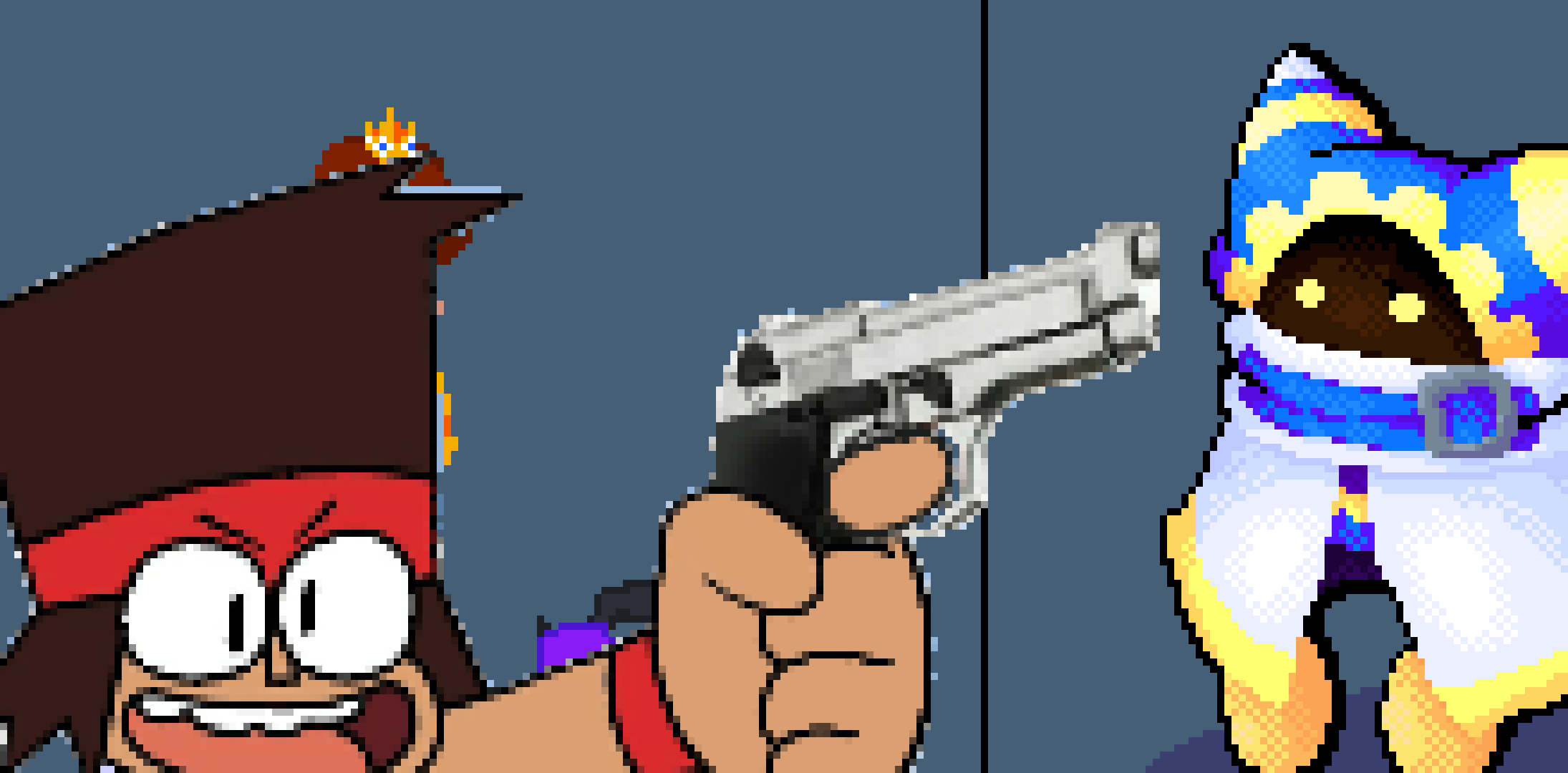 [9028ff] Ko: TIME TO DIE YOU BOILED EGG || Magolor: WAIT, HUH???