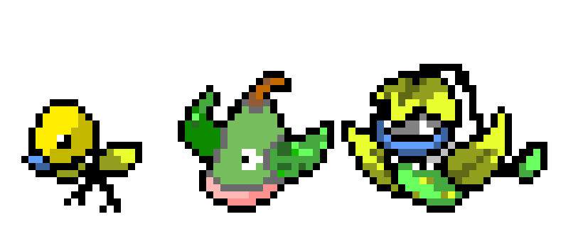 Shiny Bellsprout Line