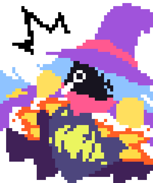 [27ecde] Ah-! *She had gotten scared of him randomly appearing to here, she had been in the room she'd been staying in with the Mage Sisters and Hyness.*