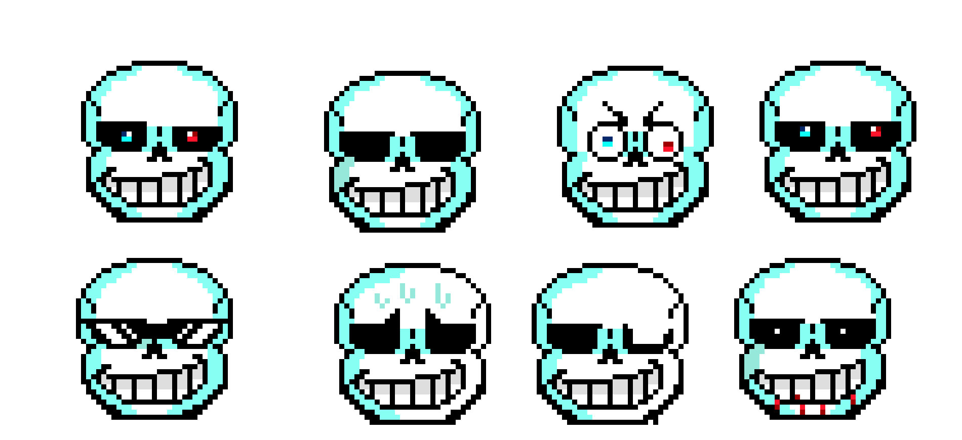 [506291] The Sans Sprite sheet custom head