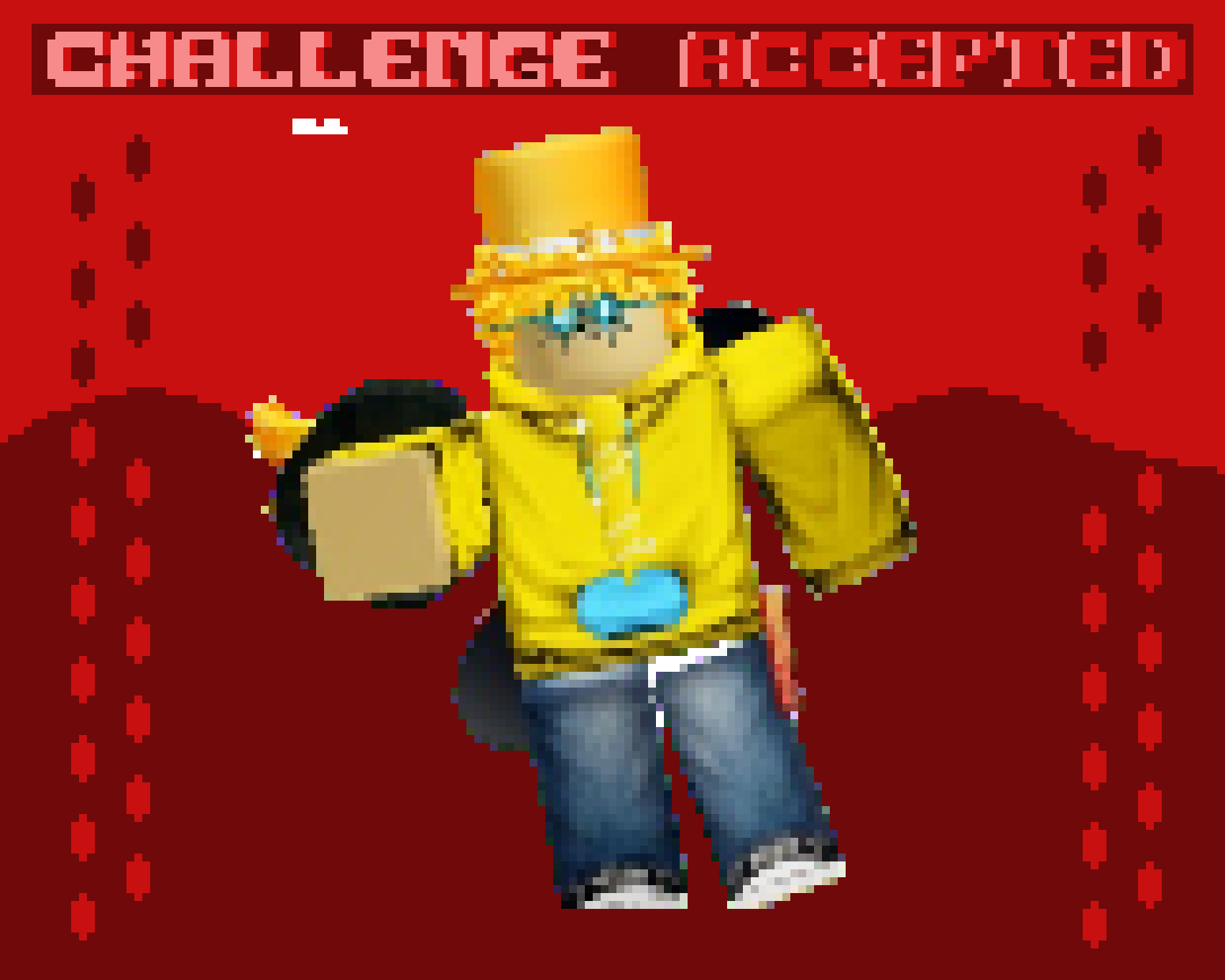 [b5a74c] song cover for CHALLENGE ACCEPTED by jllrr25, artwork by jllrr25
