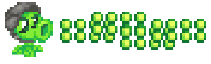 [7a6d0a] uses special ability and fires a lot of peas*