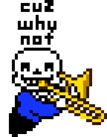 Toot that trumBONE, Sans