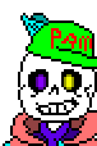 *Fixed your sprite.*