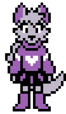 [b96dec] Probably the long tail. Could probably remove it, since it's a bit pointless. Originally it was supposed to be an NPC design, having arms fully out.