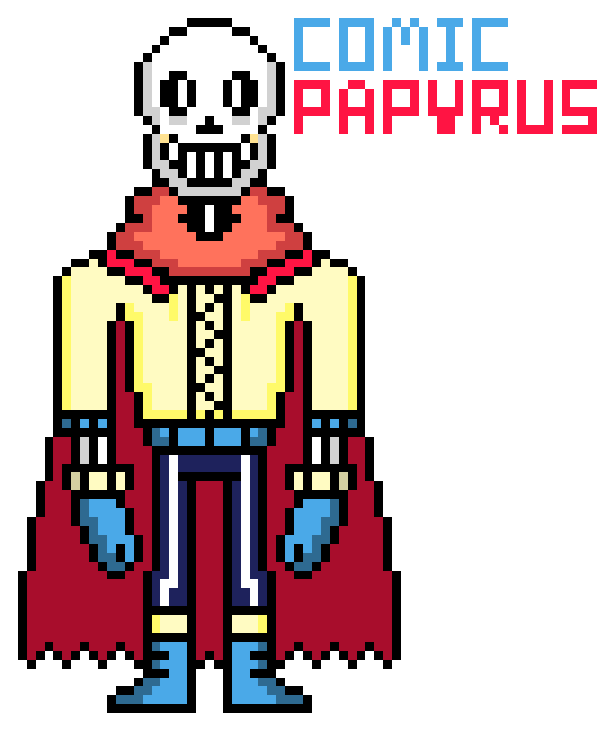 Comic Papyrus Undertale new save