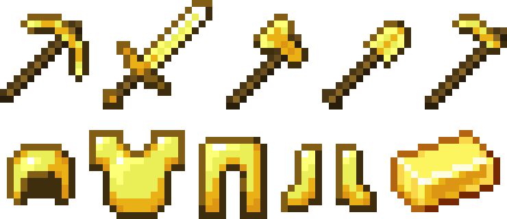 [633d6e] Minecraft Gold 