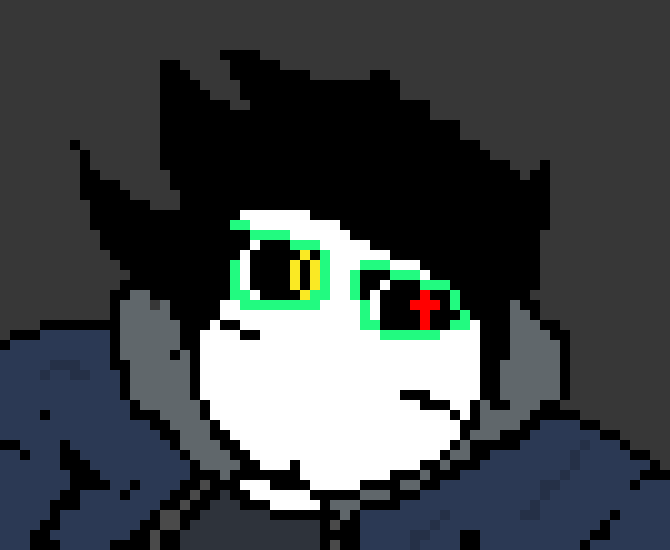 [f2688d] well, you see, you proposed the idea, i tested it, and i found he actually looked alot better without the mouth, so