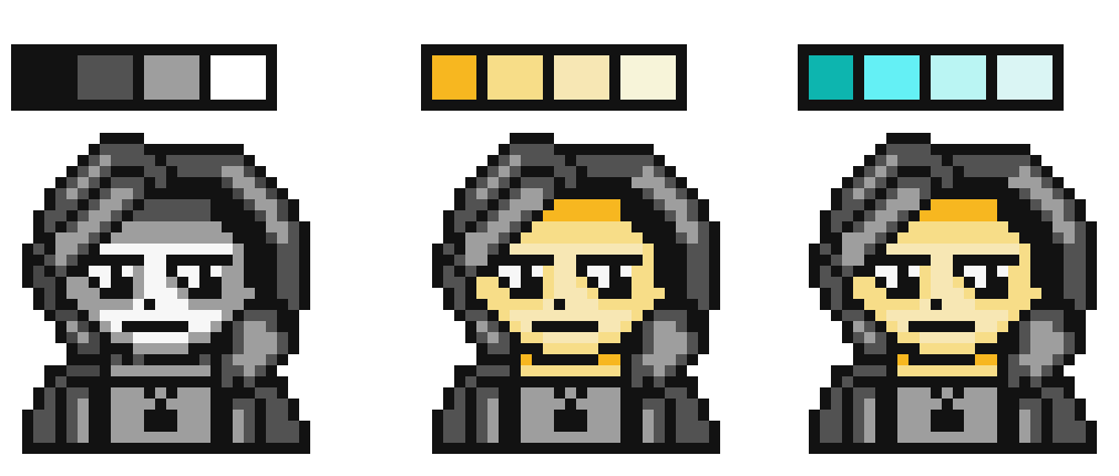 [05bc77] Pixel Portrait