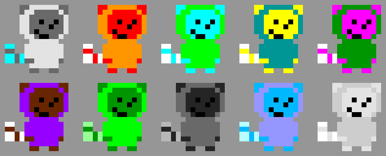 Coconut's Alternate Forms