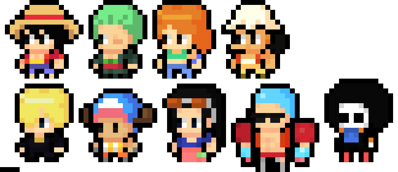 [e1a8f9] Straw Hat Pirates