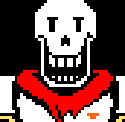 *papyrus just walks to hotland*