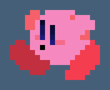 [777455] *kirby was running around bandana dee, not really sure what hes doing*