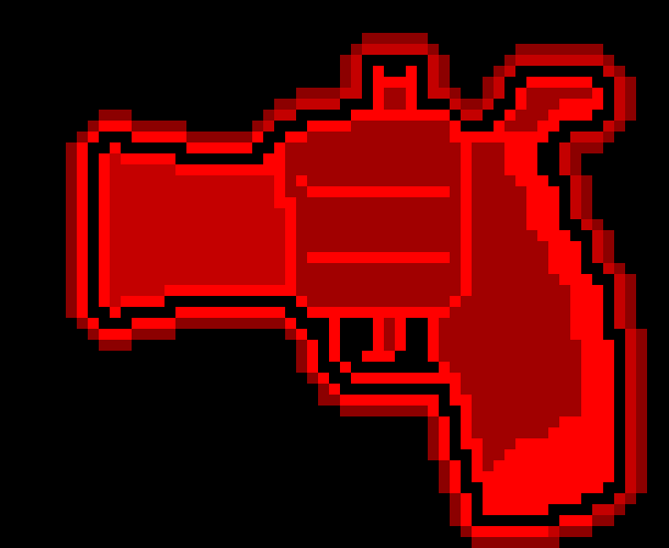 hallow *shoots the revolver and it cuts all the bark off* I so thought that that was not going to work