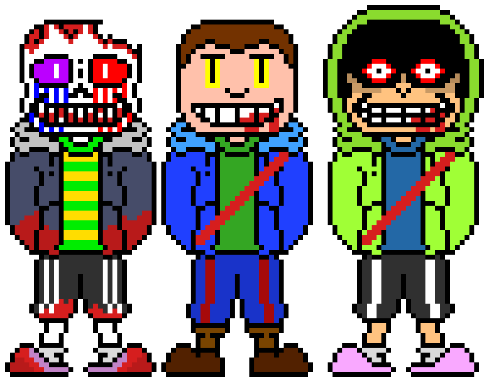 [d6b045] Trio of Regretful Suffering