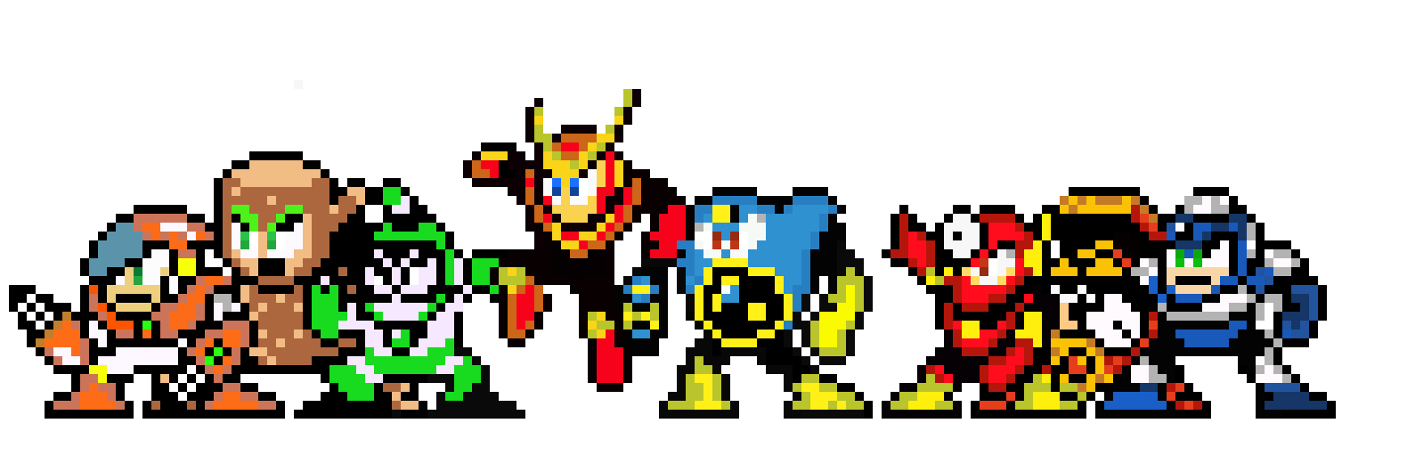 Mega Man 2 Robot Masters