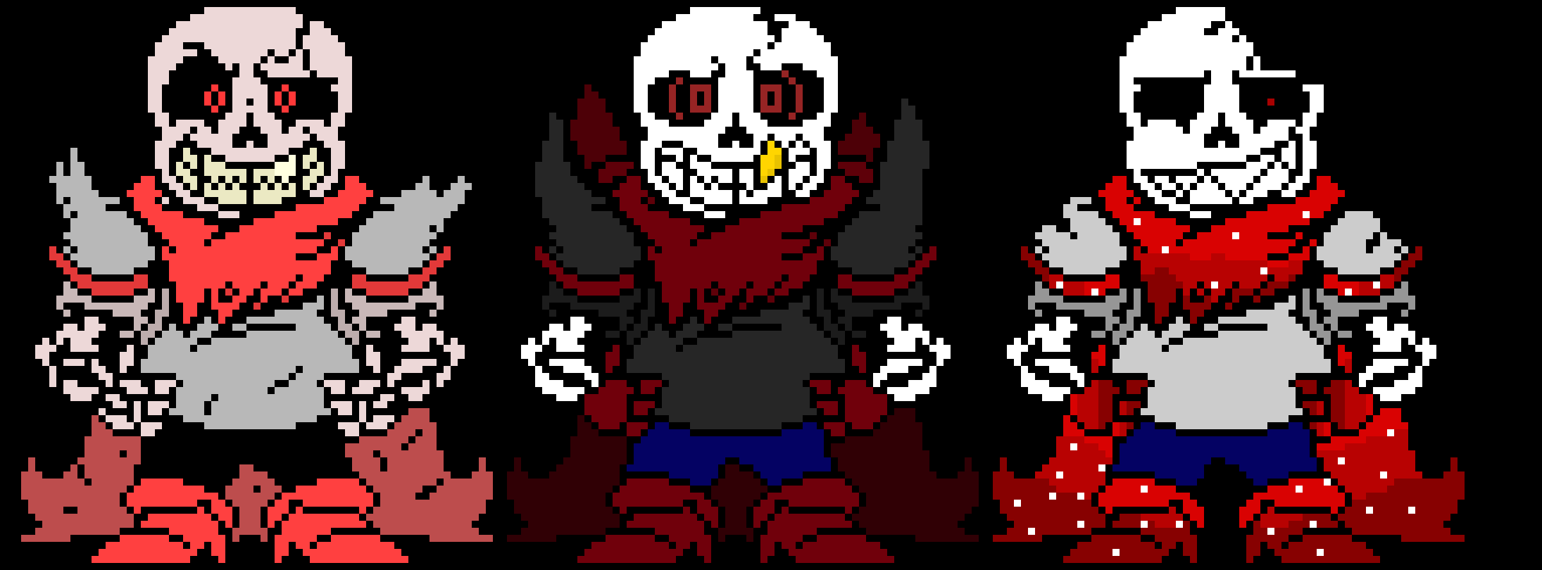 -It`s a fallen trio- [Stats in DESC]