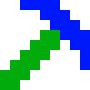 [a4c4f8] Blue Pickaxe