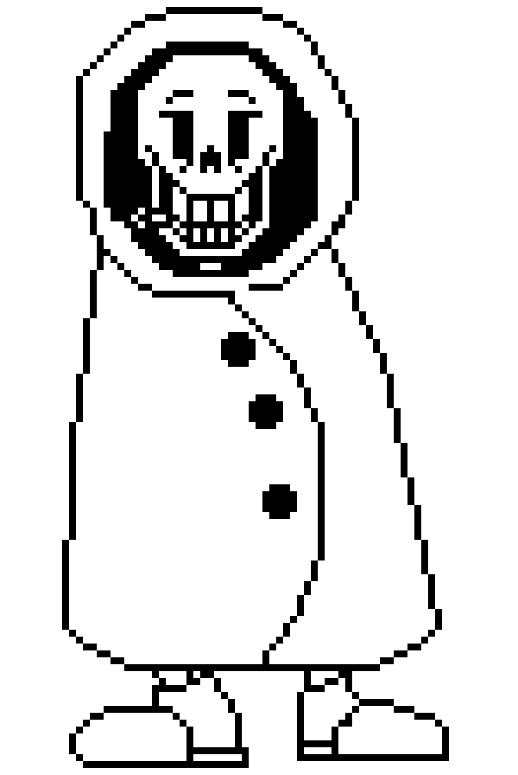 SwappedFable Papyrus Sprite