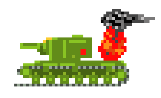 [86fb7e] KV-2 on fire !! IVAN GET ME THE EXTINGUISHER