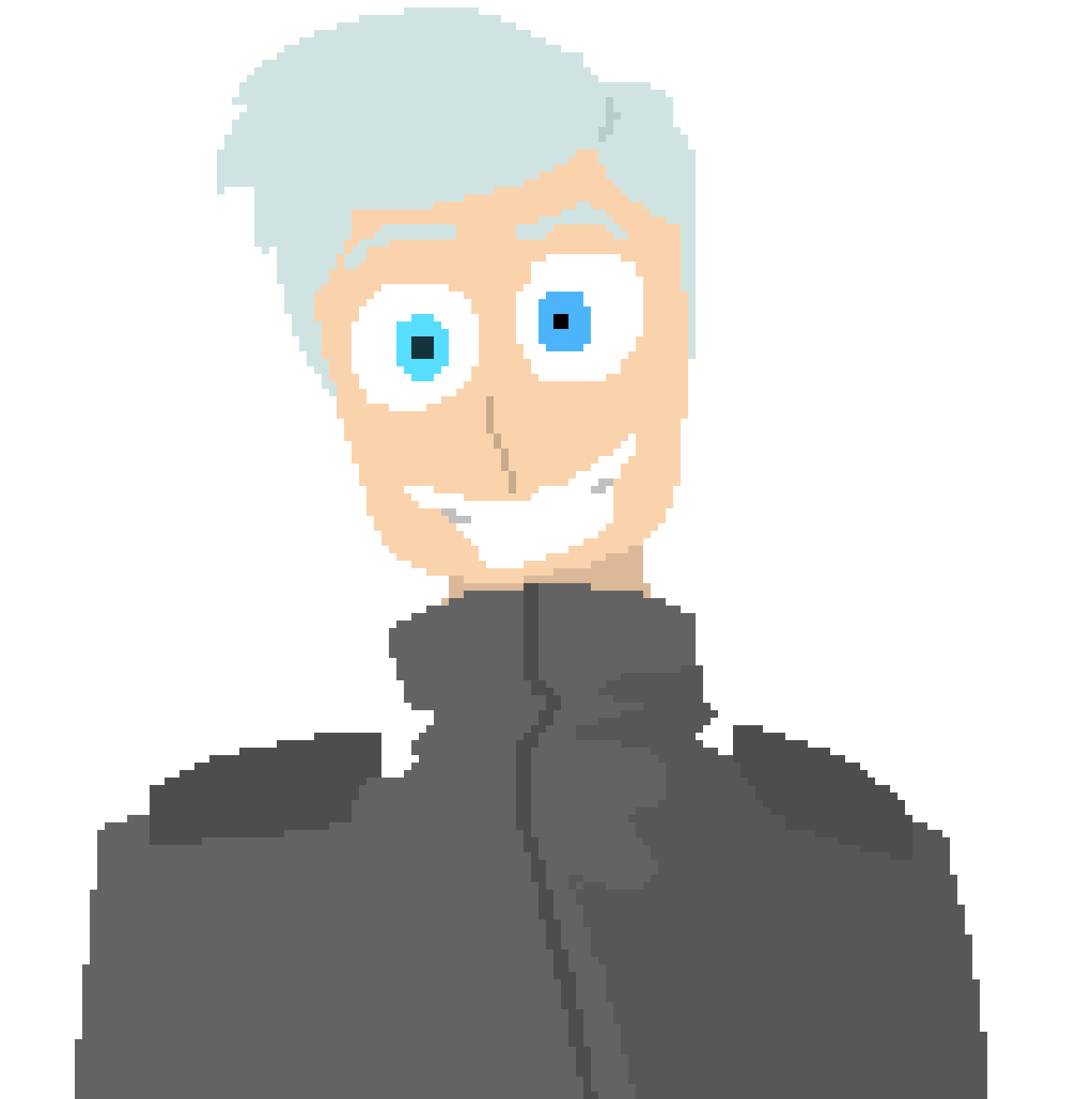 [76d1c9] i tried making a human bmo but hes so uncanny WHAT DID I DO WRONG