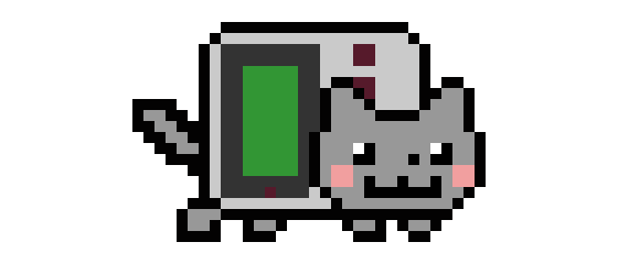 [35034d] game boy nyan cat