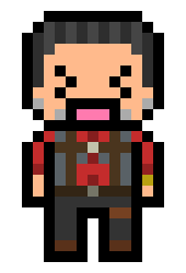 [00de8d] danganronpa pixel sprite base