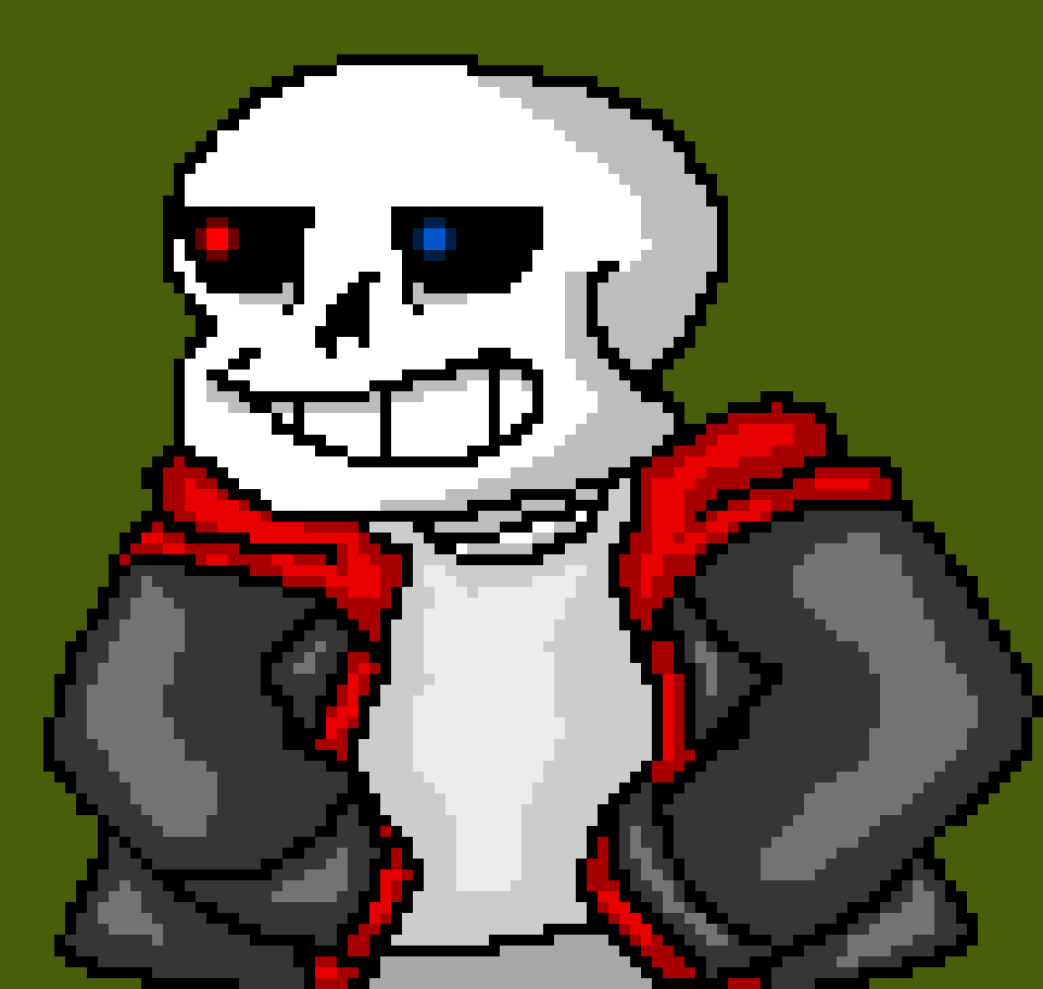 Red & Black Coat Guy                  -Goopi