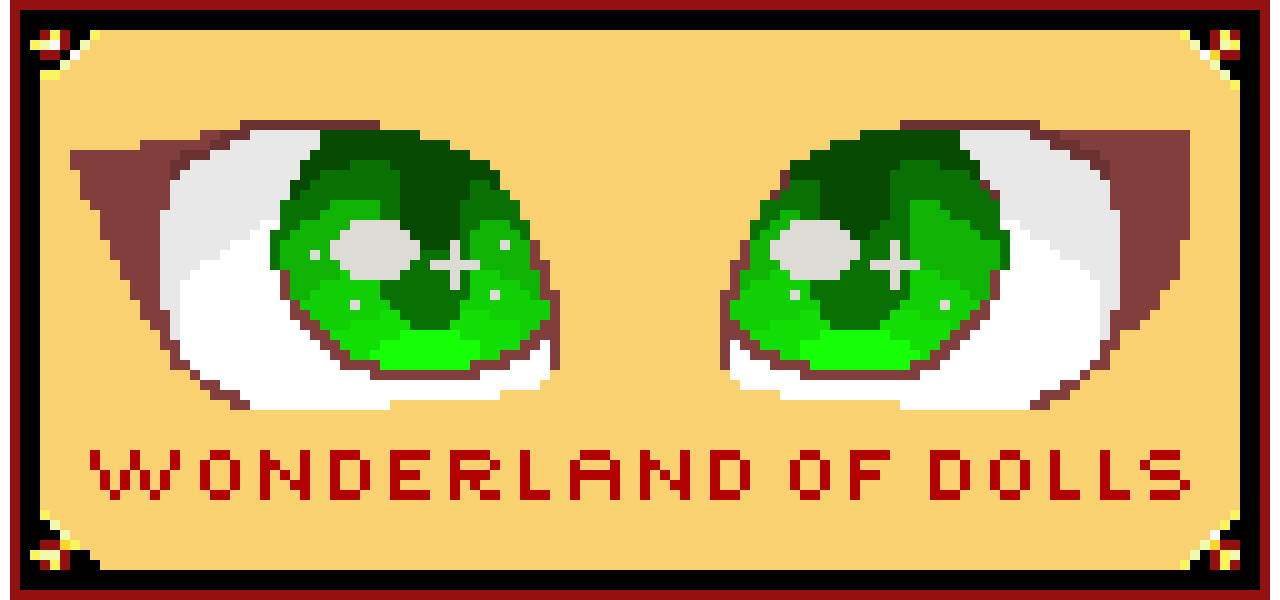 Wonderland Of Dolls Banner