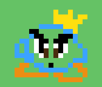 [95989c] *He saw marker on top of the building* Uh, Hey, marker? what're you doing up there?