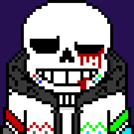 [7c78a2] *Disasverse coughs blood, and it drips out of his mouth*