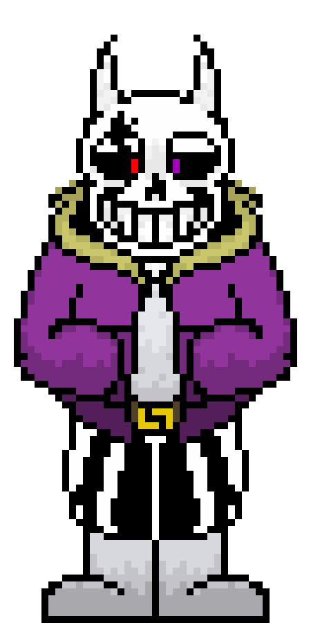 [2e4feb] Well, ain't this an interestin' encounter. Yeah, I got some Undertale sprites too, but... these I made for something me and my gf have goin. Every character needs reference material.