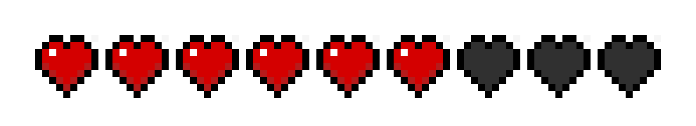 [3c9435] Minecraft health bar -3