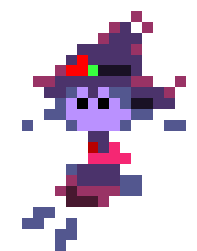 [777455] *While Marker had been wandering around, there was a couple of paint splatters that appeared around him.*