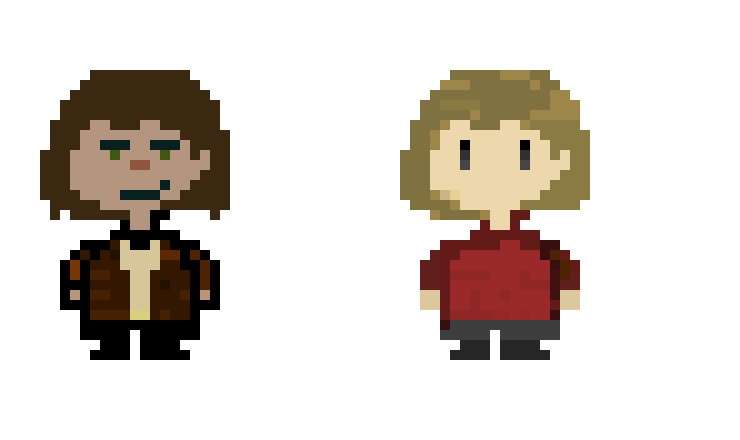[841fa9] Custom Undertale Human Sprite Template