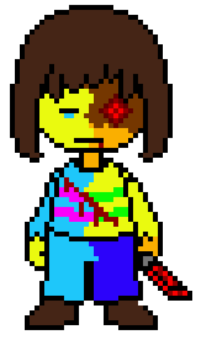 [b66431] and asriel... you dont have to be this way (takes the human souls out of flowey)  please asriel... dont do this