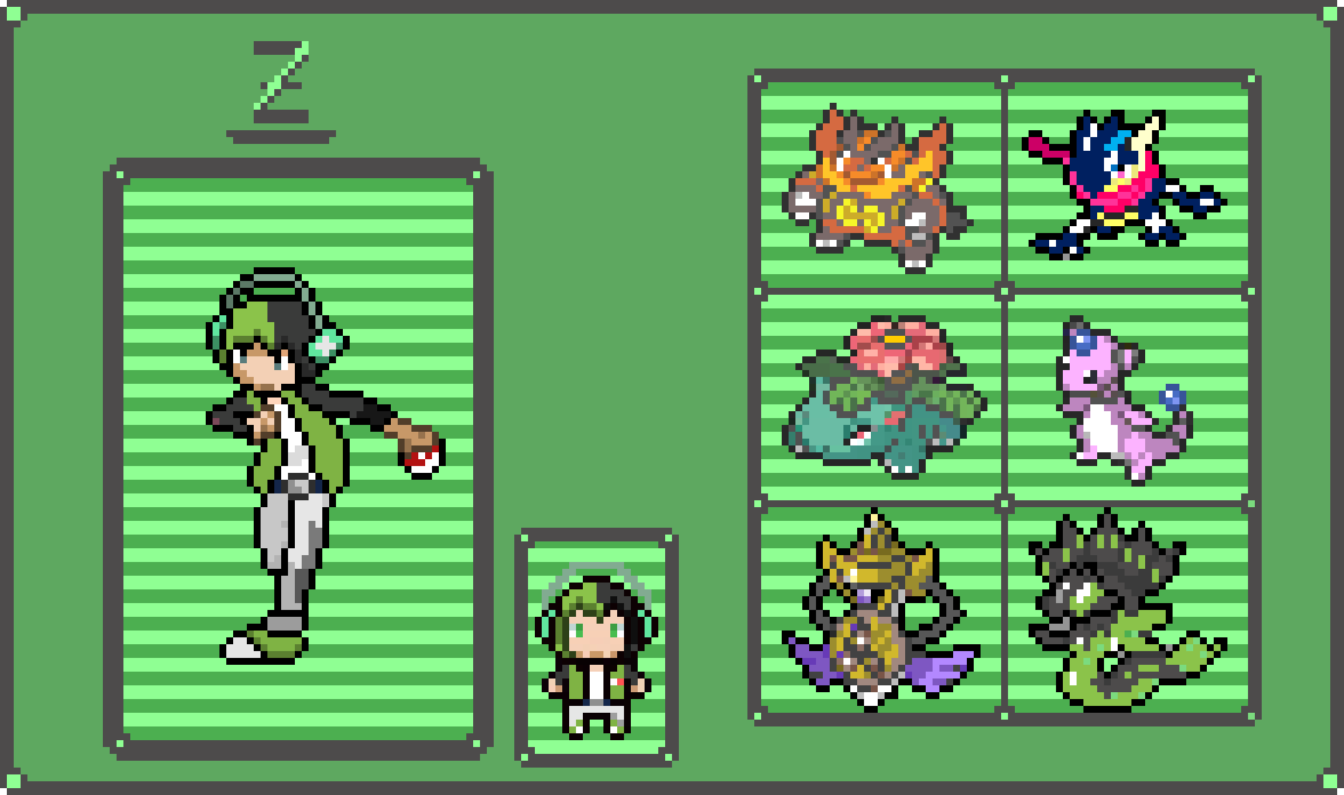 [0031a6] Pokemon Z Sprite + team