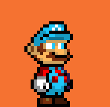 smario knows he failed...)