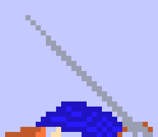 [777455] *He threw his Needle at Me-Devil and dodged away from the Spiked-Ball.*