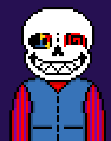 [71fafd] *walks over to sans and picks him up by his arm* oh little child, you don't look well. I think it's time you got some rest *pulls out a cloth with chloroform on it*  