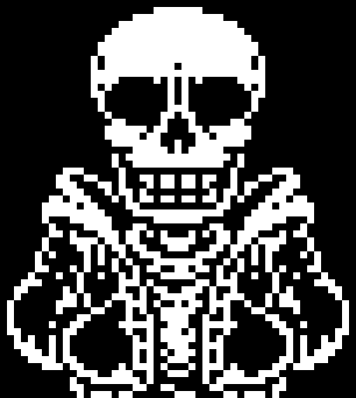 [95be89] Not even a Papyrus, head... It's just Sans, but with a normal skeleton head...
