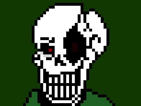 Well uhhhh, You kinda got backstabbed in this universe....You are still alive tho but you kinda look A LITTLE MESSED UP, body torn, glitched and there's a knife on your back, you also seemed to not have taken your medicine in fucking weeks so you live in my apartment and i have to FORCE YOU TO TAKE YOUR MEDICINE! 