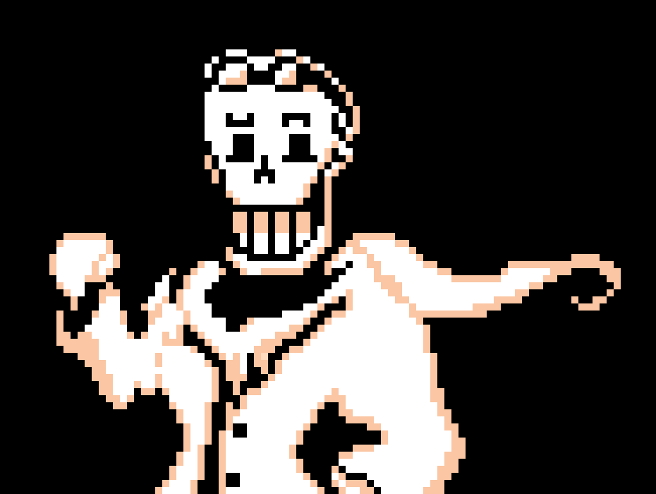 inverted fate paps: AHHH MY EVIL SIDE [turns evil and summons gaster blasters at baron]